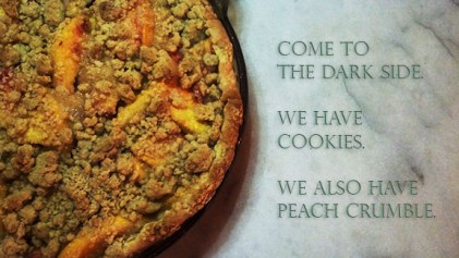 Peach-Crumble